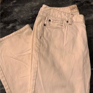 LOFT Off-White Jeans (size 10 Petite)
